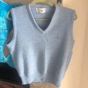 COPY - Vintage Christian Dior powder blue vest